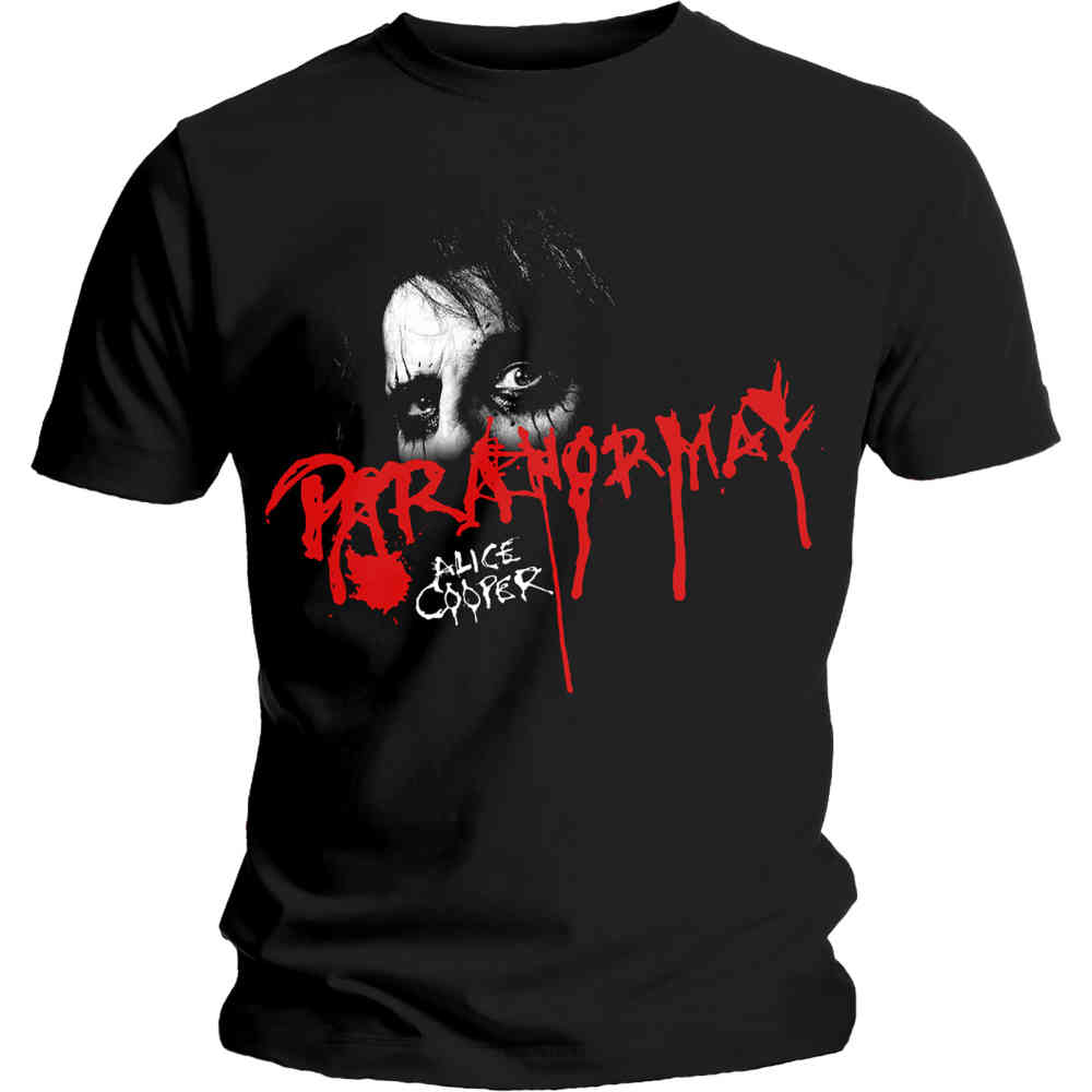 Alice Cooper - Paranormal Eyes Heren T-shirt - Zwart